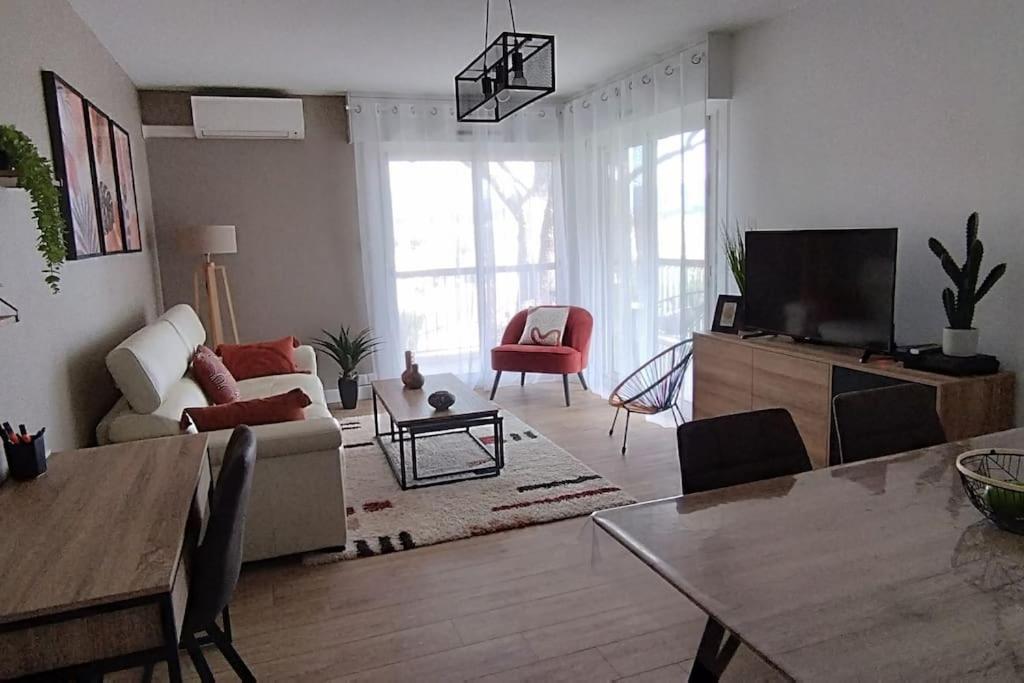 Les Geraniums, Bel Appartement Renove, Proche Plage Et Commerces Ла-Сейн-сюр-Мер Экстерьер фото